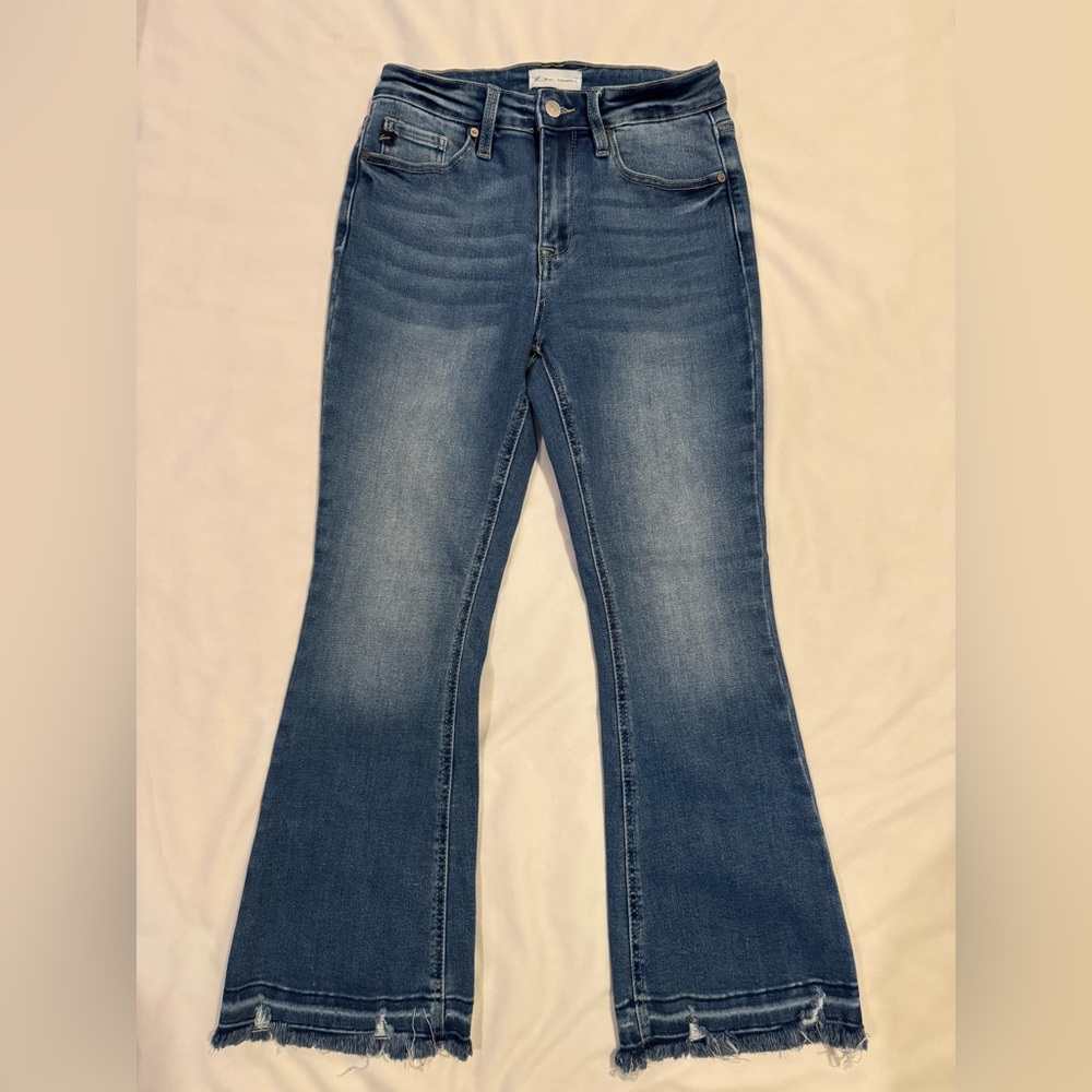 KanCan High Waist Boot Cut Jeans, Women’s size 5, 26 inch waist